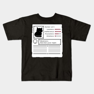 RPG Video Game Cat Kids T-Shirt